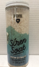 VICTORIA'S SECRET PINK SIREN SOAK OCEAN EXTRACTS RELAXING BATH SALTS 14 OZ