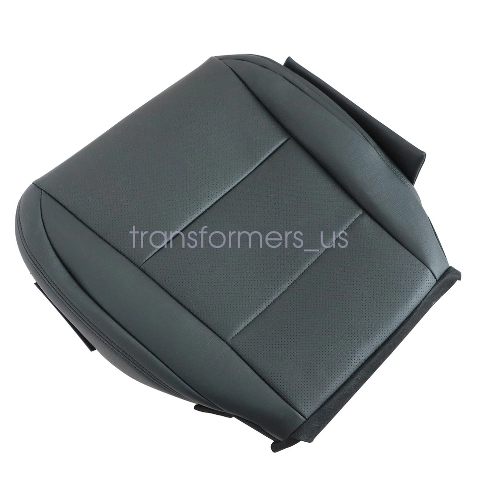 For 2013-2020 Lexus GS350 Driver Side Bottom Perforated Leather Seat Cover Black - Image 4 of 4