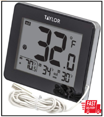 Taylor Wired Digital Indoor/Outdoor Thermometer