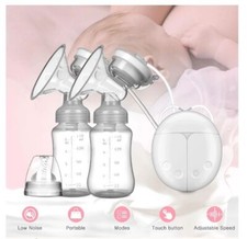 ZIMEITU Double Electric Breast Pumps Powerful Nipple Suction USB Electric Breast