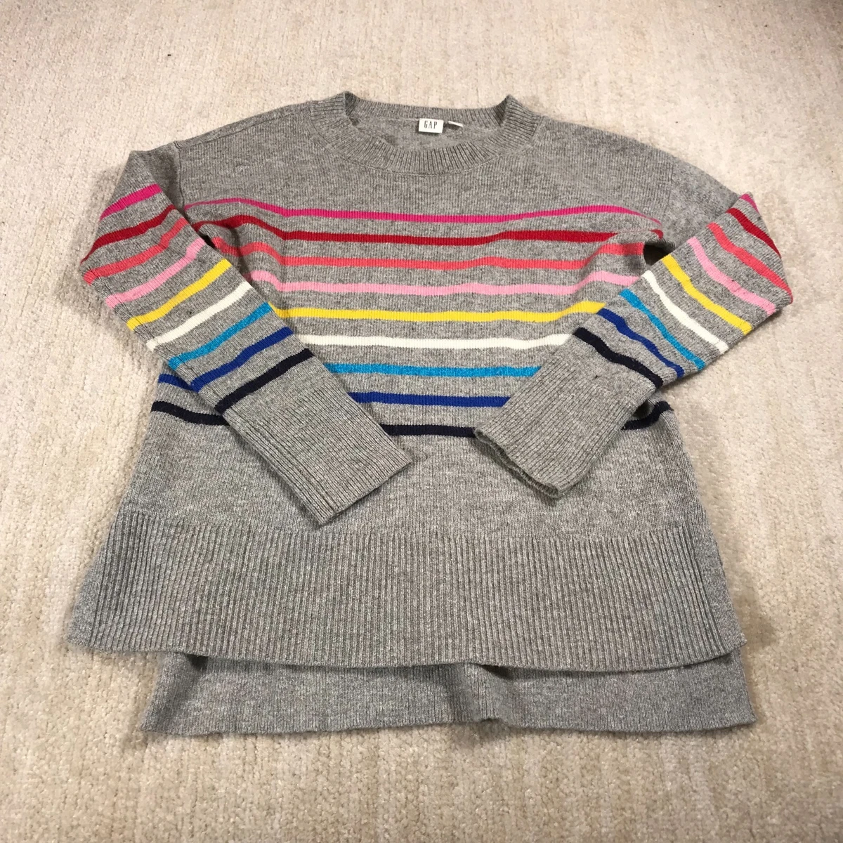 rainbow sweater gap