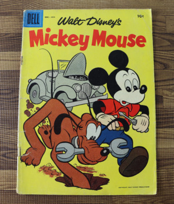 1958 Dell Comics Walt Disney's Mickey Mouse #57 P/VG+ | eBay
