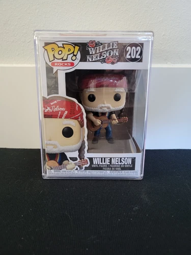 Funko Pop Vinyl - Willie Nelson #202 (Rocks) with Pop Protector