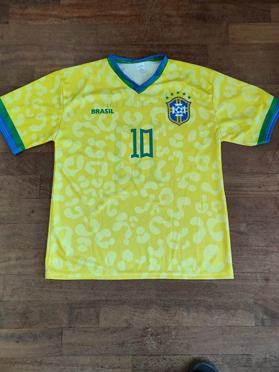 Replica maglia da calcio brasile Neymar Jr.