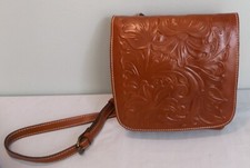 Patricia Nash Florence Granada Tooled Leather Crossbody Purse