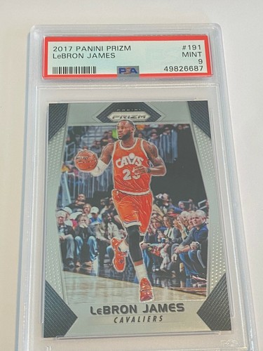 2017 Lebron James Panini Prizm #191 PSA 9 Mint