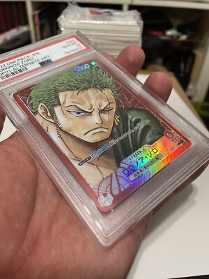 US SELLER PSA 10 2022 One Piece TCG Zoro Alt Art OP-01 Card