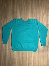 Vintage 90s Hanes Raglan Blank Sweatshirt Size Large