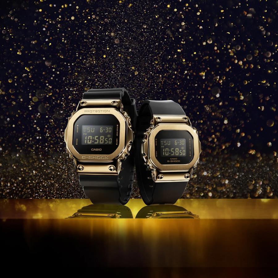 Casio G-SHOCK GM-S5600UGB-1JF Metal Case Gold Digital LED