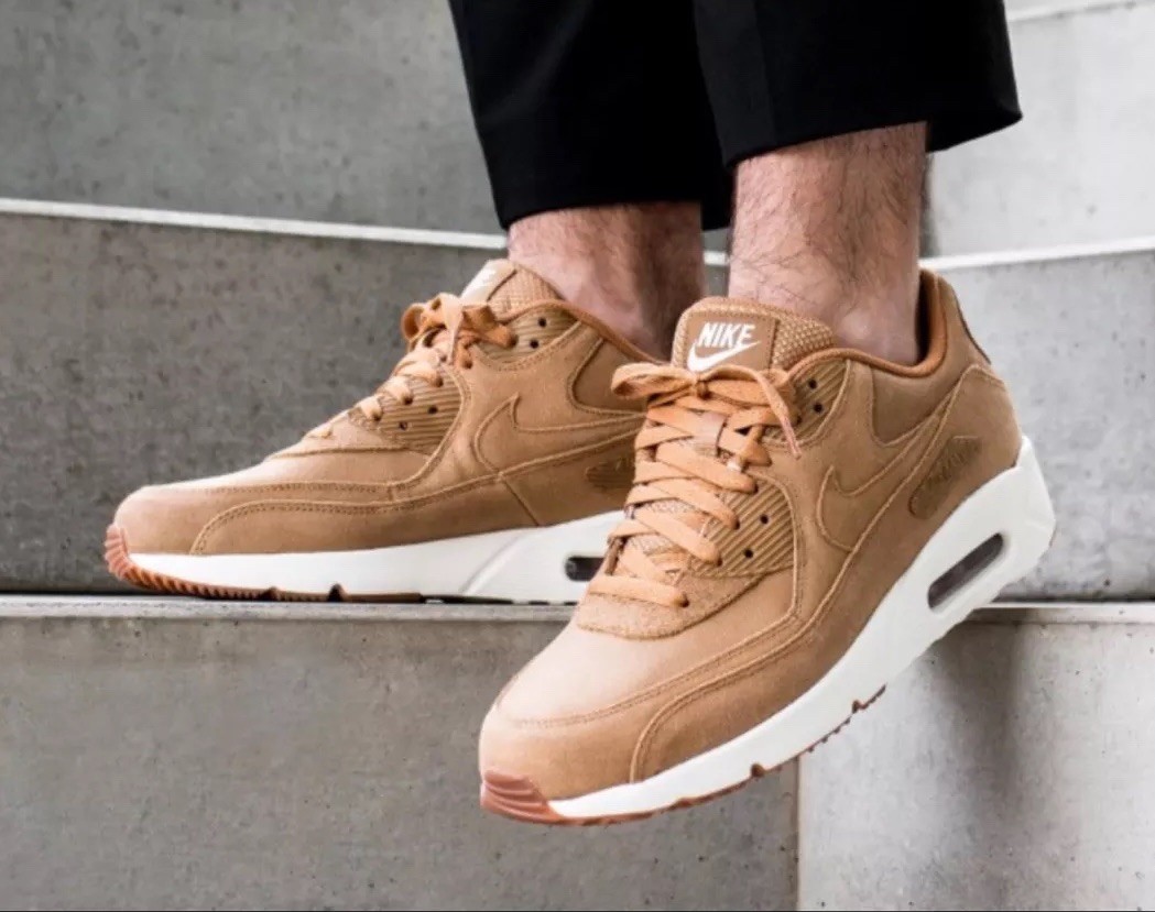Nike Air Max 90 Ultra 2.0 LTR Flax Sail Gum 924447-200 Size 10 US Nike Air Max 90 Ultra 2.0 LTR Flax Sail Gum 924447-200 Size 10 US