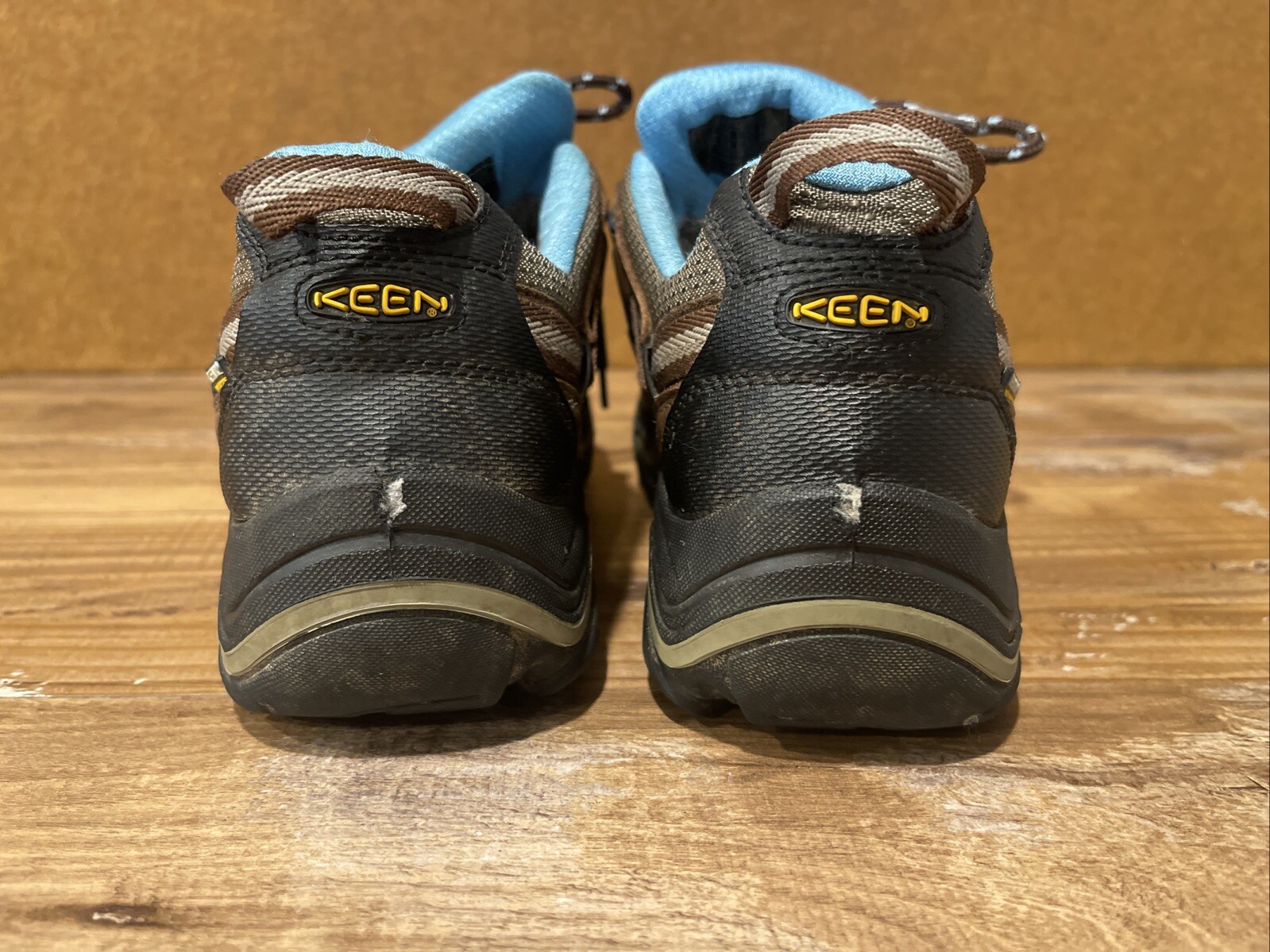 Scarpe Keen Durand da donna taglia 8 basse WP trail running escursione outdoor USA 1011556