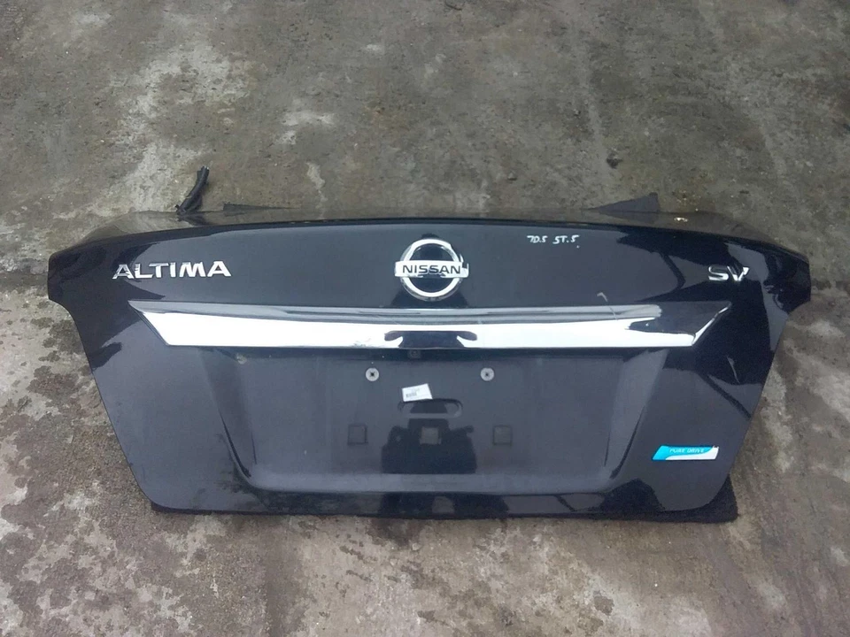 Used Deck Lid fits: 2014 Nissan Altima Sdn w/o spoiler w/rear view camera rear v Foto 3 de 4