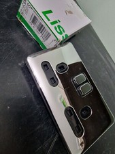 SCHNEIDER ELECTRIC LISSE DECO 13A 2-GANG DP SWITCHED PLUG SOCKET POLISHED CHROME