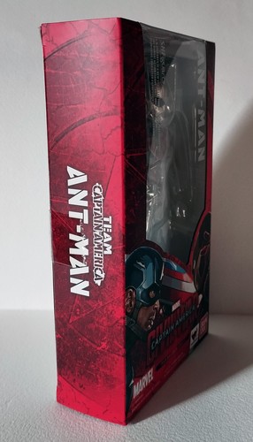 BANDAI S.H. FIGUARTS ANT-MAN (CAPTAIN AMERICA CIVIL WAR) TAMASHII, 100% COMPLETE - Imagen 4 de 12