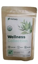 Herbaly Wellness Collection Tea - Vegan Gluten free,70 g, 28 Count Bag ( 1 Pack)