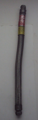 APPLETON EXGJH118SS FLEXIBLE BRAIDED SS HOSE THREADED FEMALE ENDS ,  1/2'' X 18''