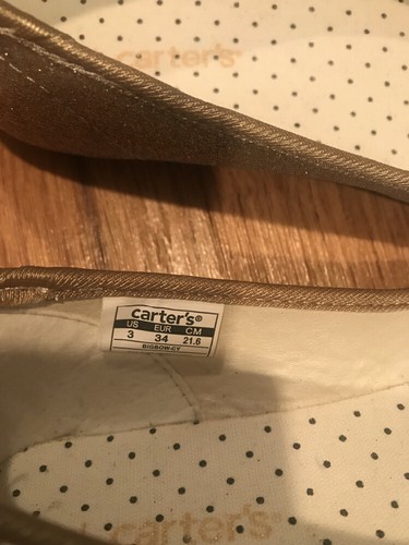 Girls New Carters Shoes Size 3 - Picture 7 of 11