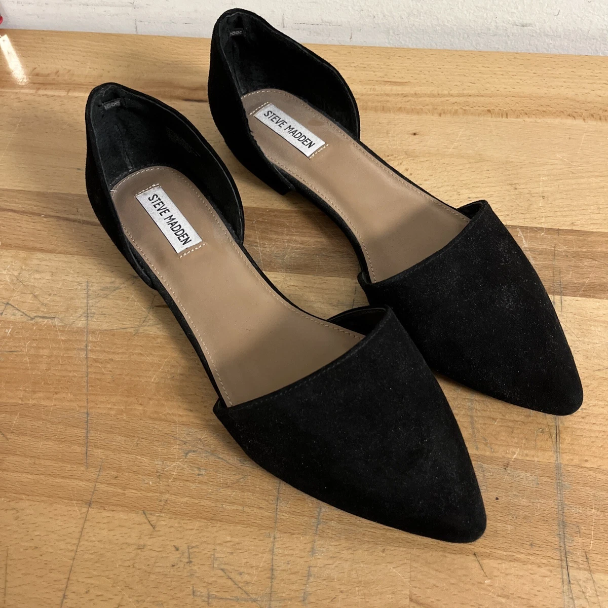 NEW STEVE MADDEN BLACK SUEDE PUMP SIZE 12 eBay