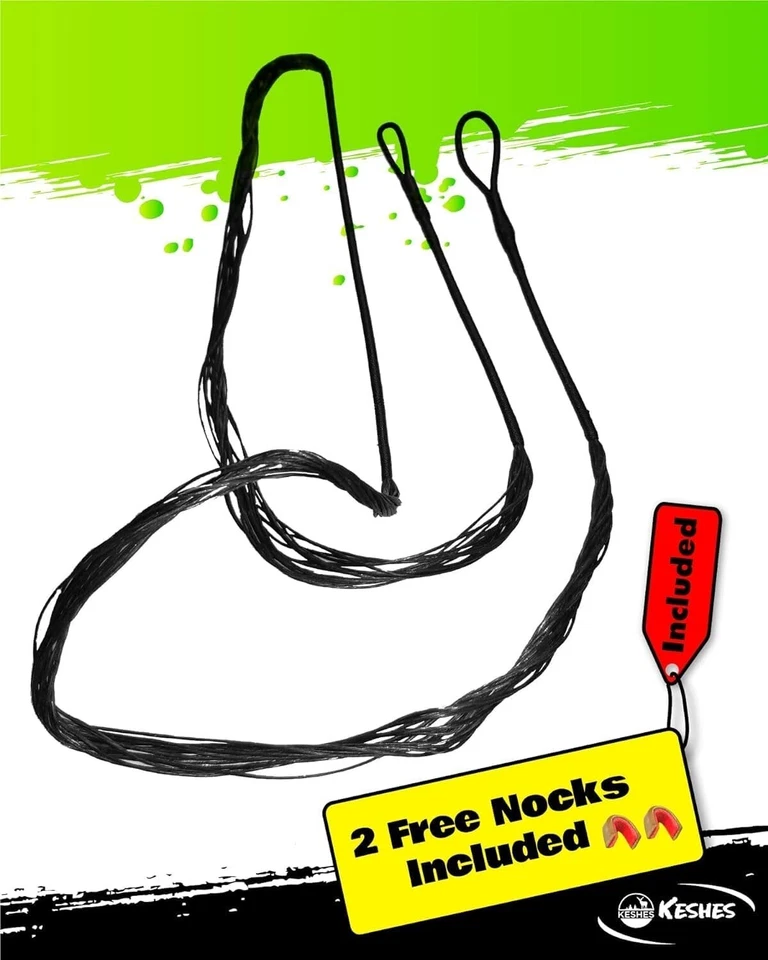 B-55 Dacron Bow String Replacement for Recurve & Longbow - 12-16 Strands, 44-... - Image 4 of 4