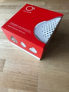 O2 Curve 1.2 High Bridge Respirator Breathing Mask PM2.5, xtra strap, 9 filters