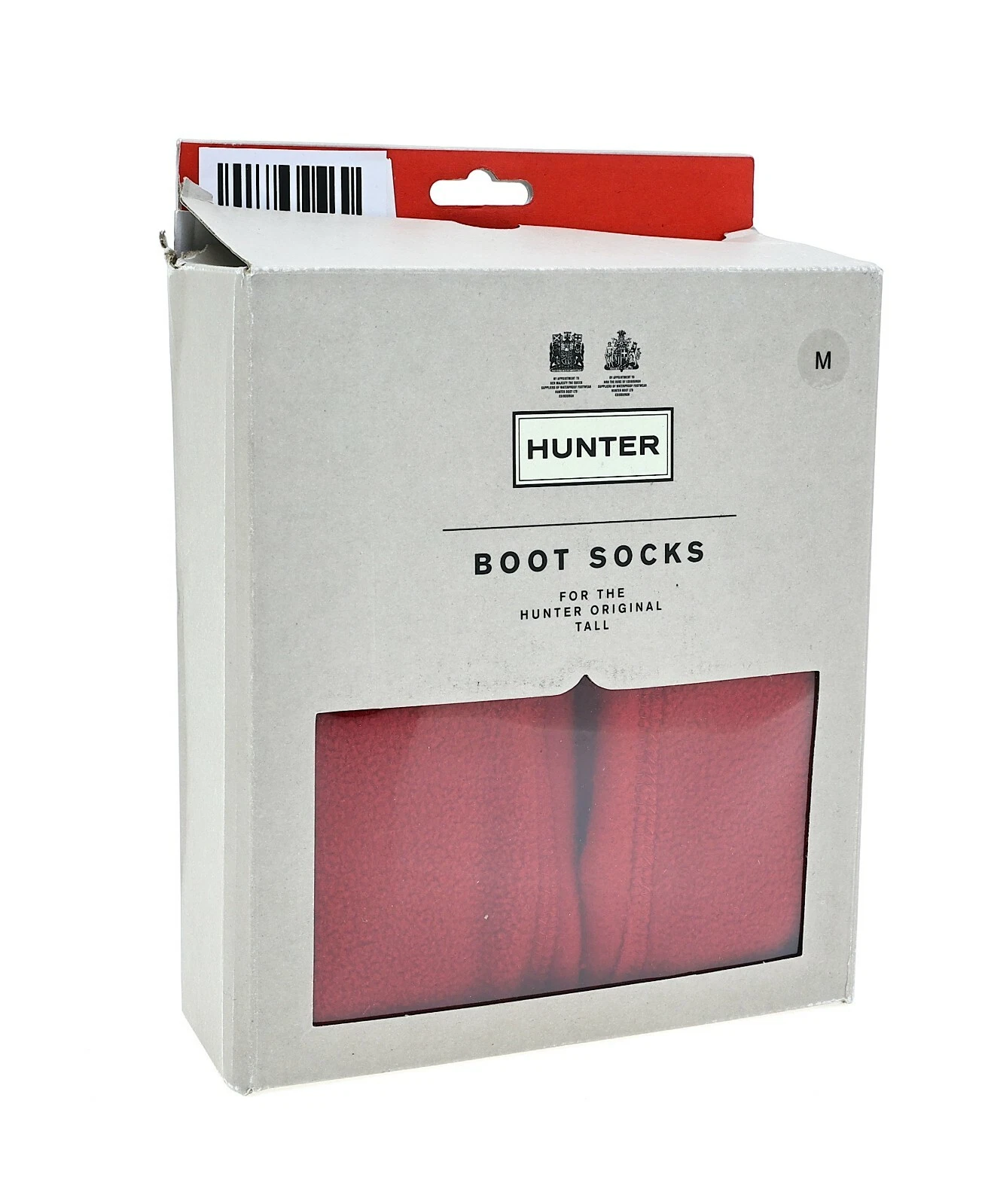 Hunter Women's Tall Boot Socks in Military Red K1714 Size Medium (5-7)
