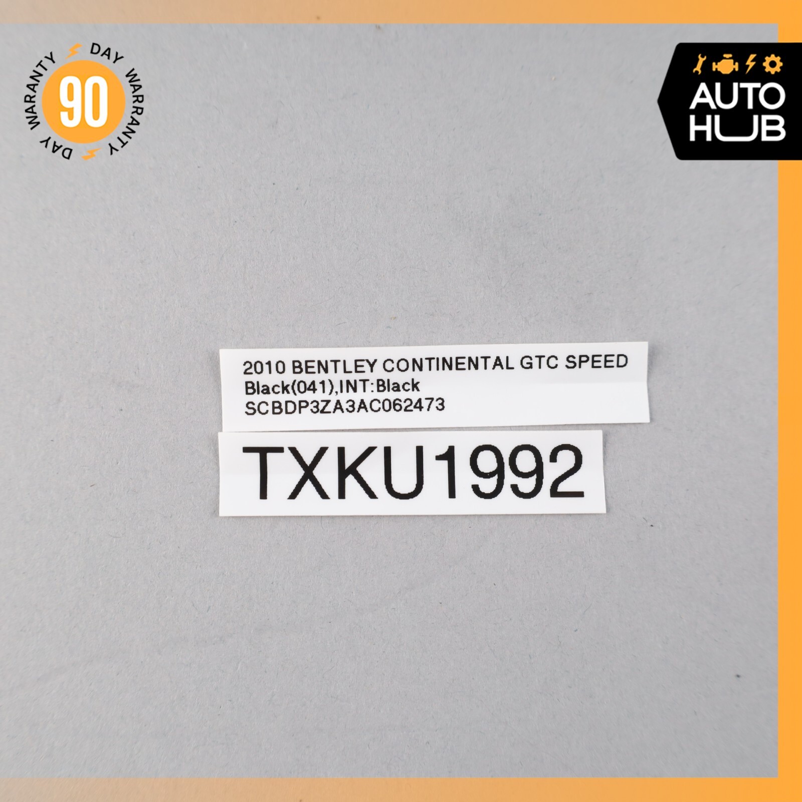 Bentley Continental GTC Speed Naim Premium Door Mid Tone Speaker OEM 83k