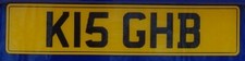 K15 GHB - Personal Registration Private Plate - RETENTION FEE PAID - KING HB GHB