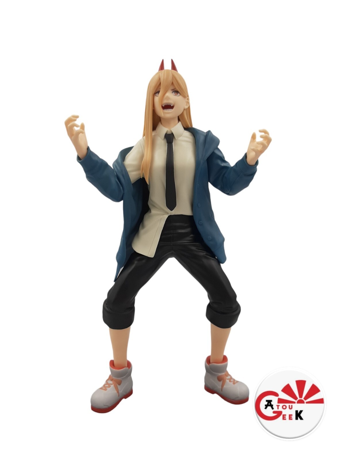 Figurine Chainsaw Man Power Banpresto aux finitions de style Glitter and Glamour