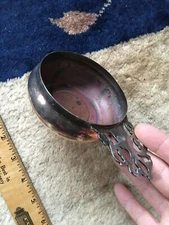 Vintage Silver Plate By Wallace For The Jb Williams Company Handled Bowl / Pot