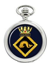 HMS Dolphin Pocket Watch Royal Navy