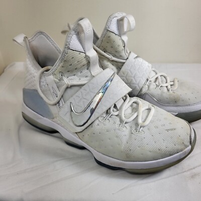 Nike Lebron XIV 14 TS Time to Shine White 860631-900 Size 10  display picture 1