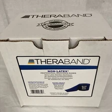 THERABAND Resistance Band 25 Yard Roll, Extra Heavy Blue Non-Latex Profession...