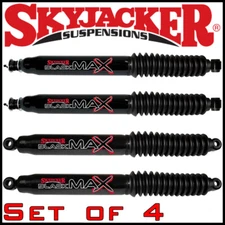 Skyjacker Black MAX Front & Rear Shocks Set for 2002-2010 Hummer H2 4WD 0" Lift
