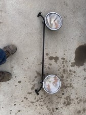 1928 1929 Ford Model A Headlight Bar With Headlights Restored Nice