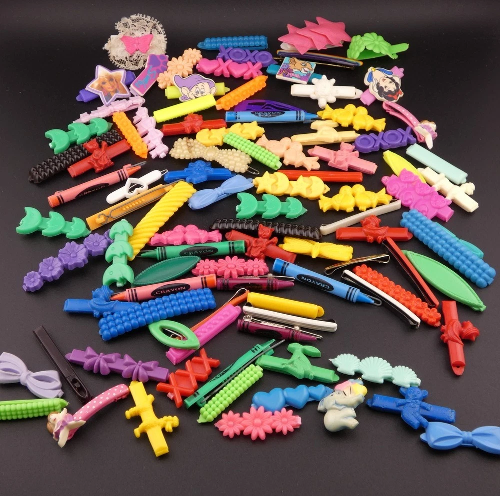 Vintage Plastic Hair Clips Accessories for sale | eBay
