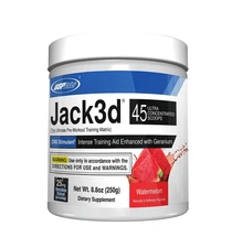 USP Labs Jack Pre- Workout - 45 Servings 3D Watermelon Flavor