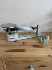 Triple Beam Mechanical Balance Scale 0.1g Weight Lab Business Home