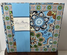 NEW Vera Bradley Photo Album Book BALI BLUE for 200 4" by 6" Pictures B&N Excl