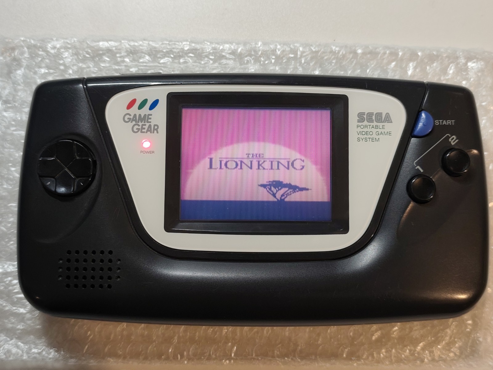 Sega Game Gear - Parfaitement Fonctionnelle - Révisée + Jeu Le Roi Lion