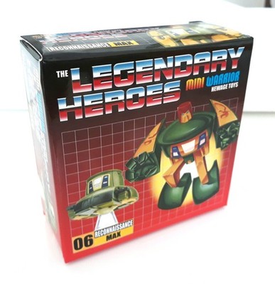 Newage Toys Legendary Heroes 06 MAX Reconnaissance Robot Transformable Mini Warr