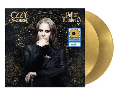Ozzy Osbourne Patient Number 9 METALLIC GOLD Colored VinyL 2LP Zakk Wylde Sealed