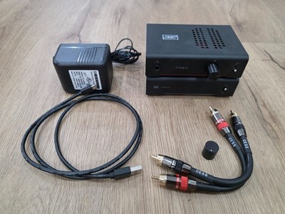 Schiit Modi 3+ DAC & Magni Heretic Headphone Amp Amplifier Stack with Cords
