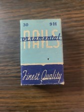 Vintage package of ornamental nails 29 Count