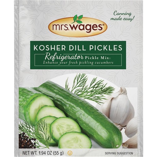 Mrs. Wages 1.94 Oz. Kosher Dill Refrigerator Pickling Mix W626-DG425 Pack of 12