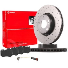 BREMBO KERAMIK Bel&auml;ge Bremsscheiben 318mm Satz Vorne f&uuml;r MERCEDES W205 S205 C205