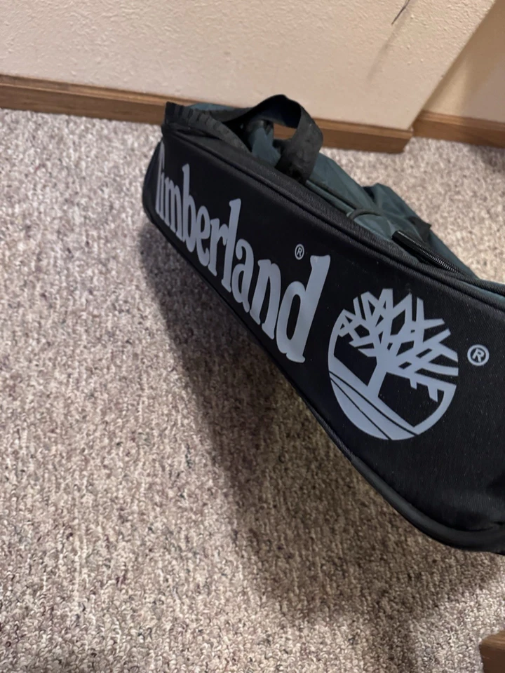 Bolsa de lona Timberland verde con asa Foto 3 de 4