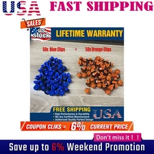 100pcs Fender Flare Retainer Clips Kit for 2005-16 Toyota Tacoma 75397-35010 US*