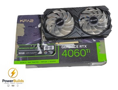 KFA2 GeForce RTX 4060 Ti EX (1-Click OC), 16GB GDDR6 Nvidia Grafikkarte - Top