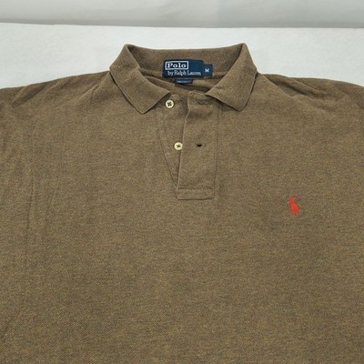 Polo by Ralph Lauren Collared Casual Long Sleeve Polo Shirt Mens
