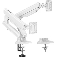 Dual Monitor Mount Fits 13 to 32 Inch Computer Screen, Dual Monitor Arm Hold up